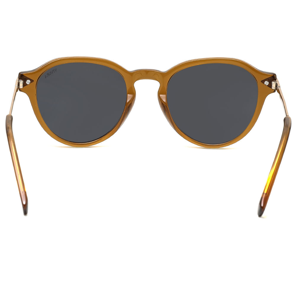 Óculos i9Vue Em Acetato Na Cor Caramelo Translucido