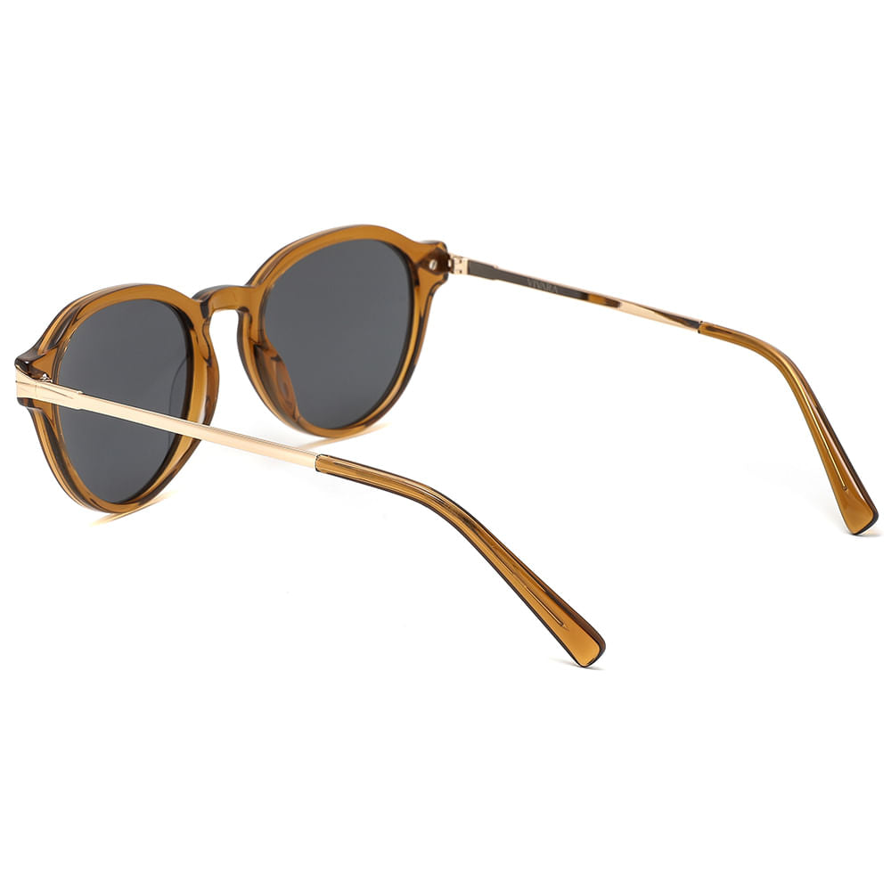 Óculos i9Vue Em Acetato Na Cor Caramelo Translucido